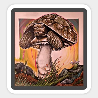 Turtleshroom Sticker